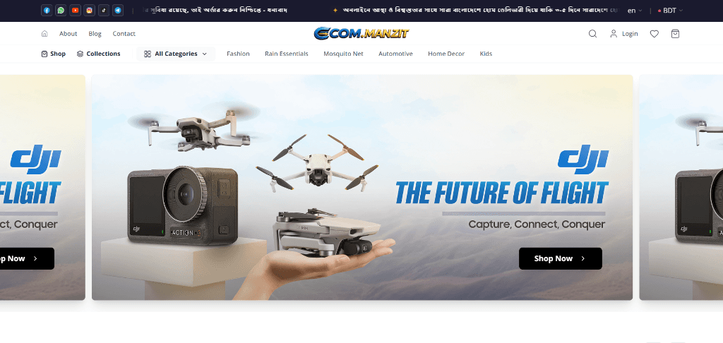 E-commerce Platform (Frontend Only)