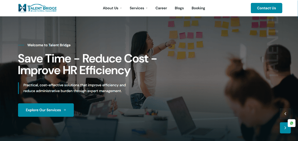 Talent Bridge – HR & Payroll Platform